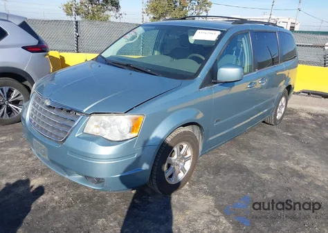 2008 Chrysler Town & Country Touring из США, поврежденный, VIN 2A8HR54P88R828319